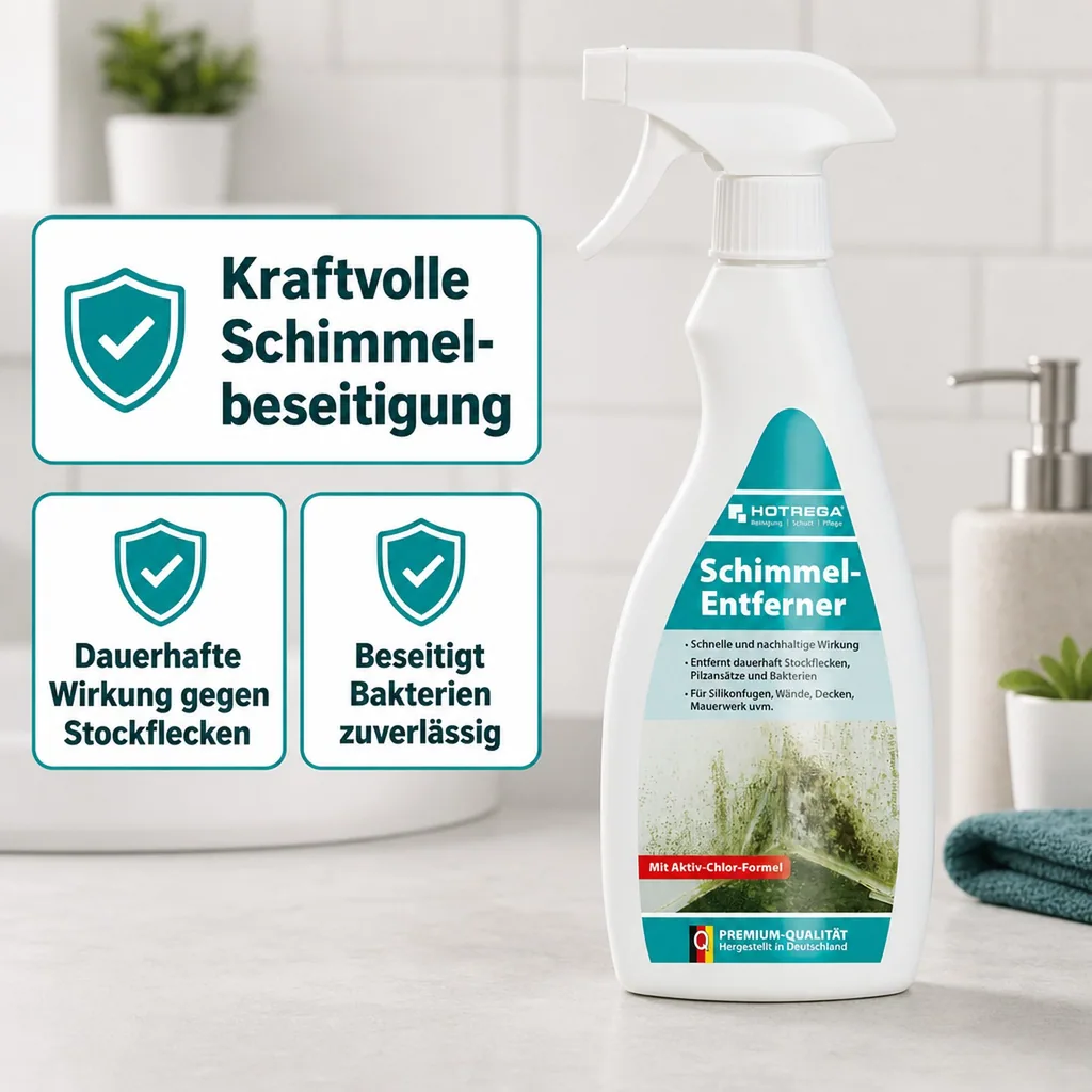 HOTREGA Schimmelentferner 500ml Flachsprühflasche