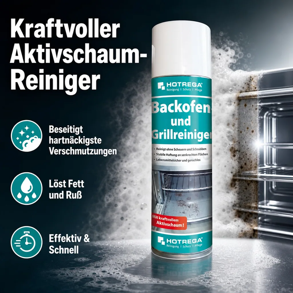 HOTREGA Backofen- und Grillreiniger 300 ml Spraydose