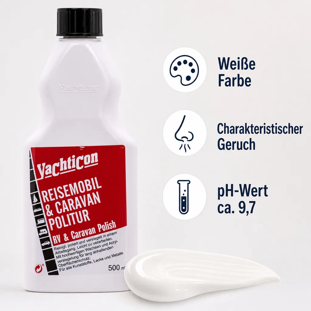 YACHTICON Reisemobil & Caravan Politur 500 ml