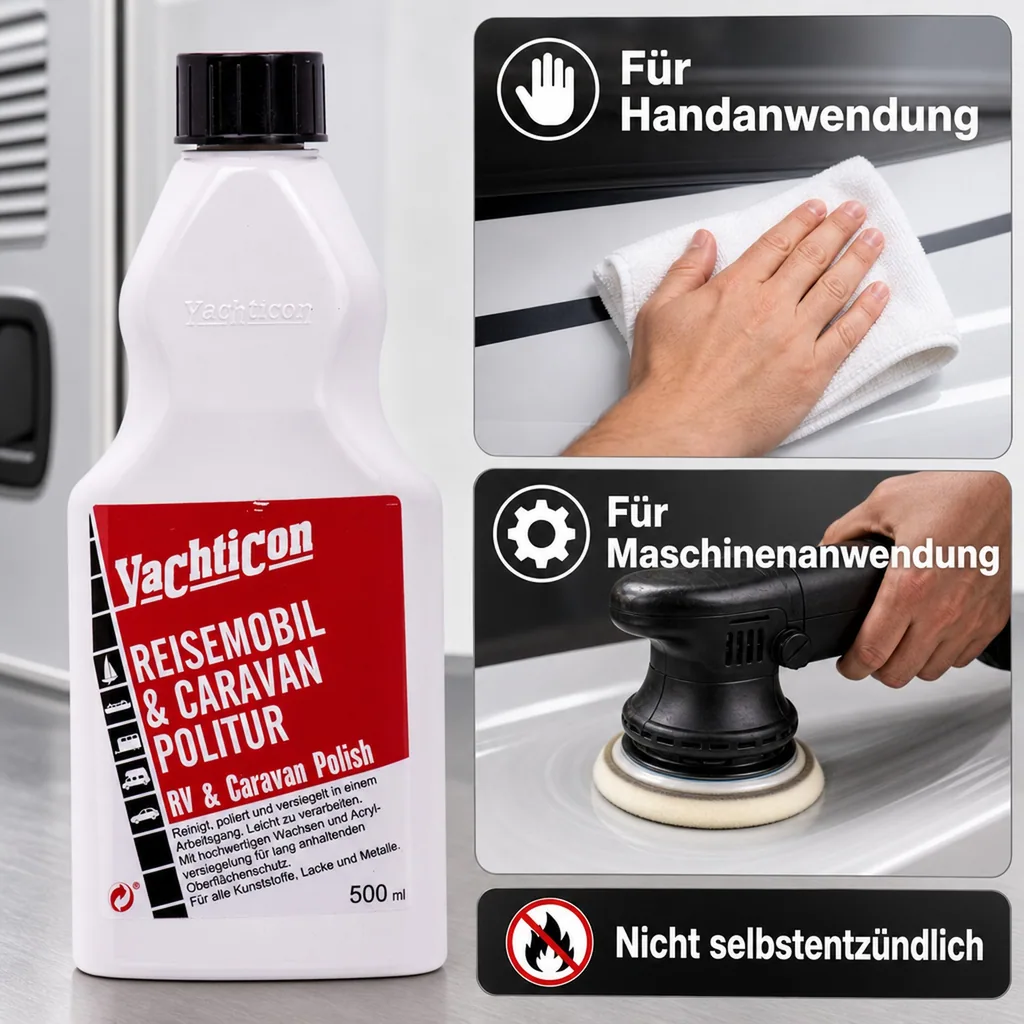 YACHTICON Reisemobil & Caravan Politur 500 ml
