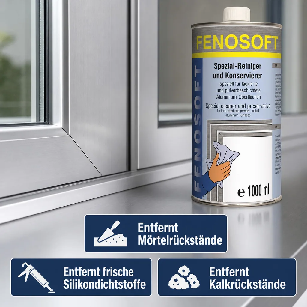 FENOPLAST Fenosoft Spezial-Reiniger und Konservierer für AL Profile 1 Liter