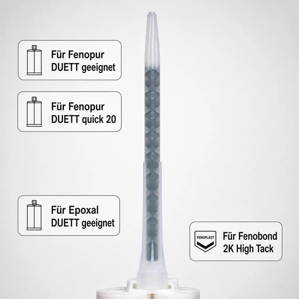 FENOPLAST Quadromischer für Doppelkartuschen 1 Stück