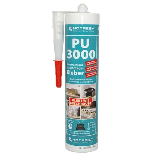 HOTREGA PU 3000 Konstruktions- und Montagekleber 310 ml