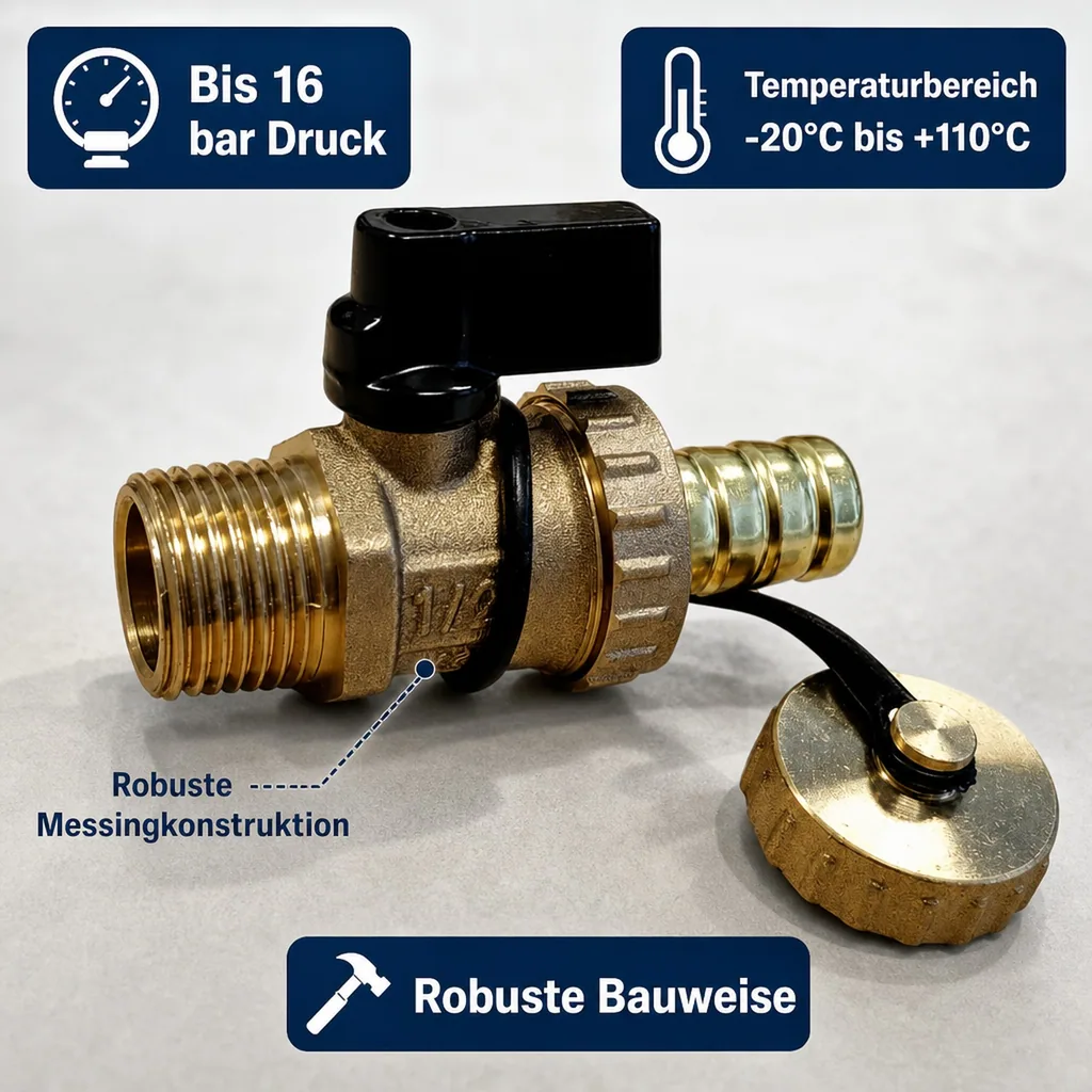 KFE Kugelhahn 1/2"