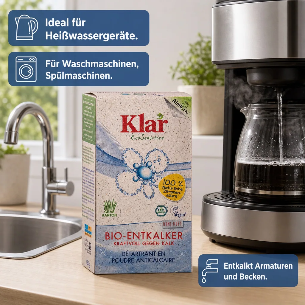 KLAR Bio Entkalker 280 g ohne Duft