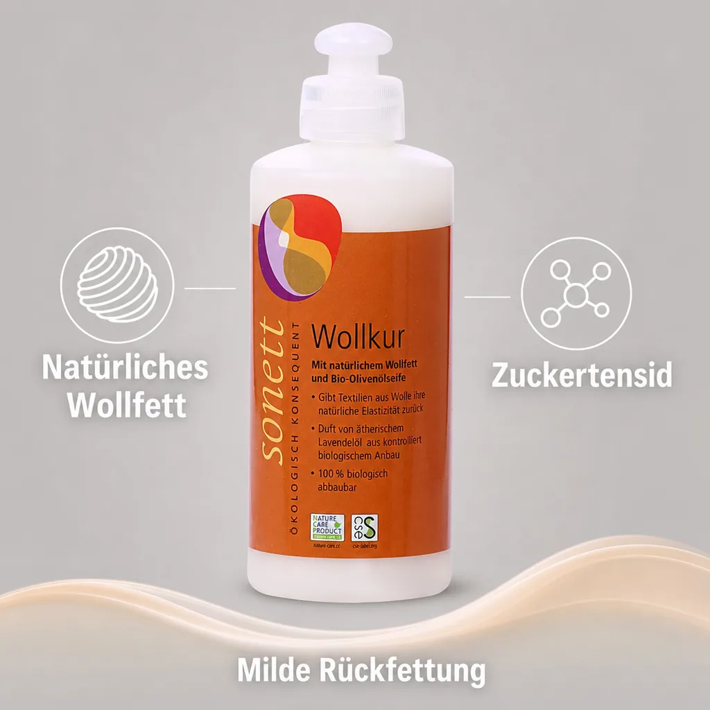 SONETT Wollkur 300 ml für Wolle & Feines