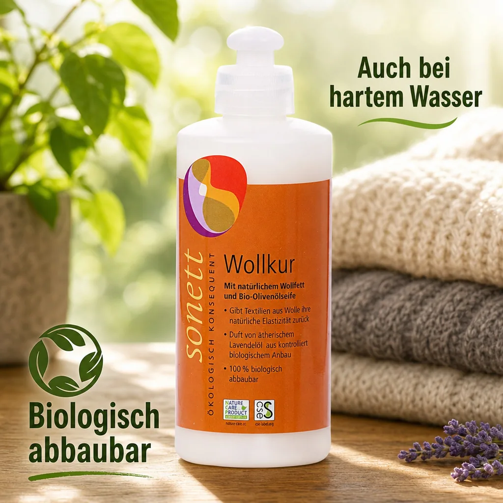 SONETT Wollkur 300 ml für Wolle & Feines