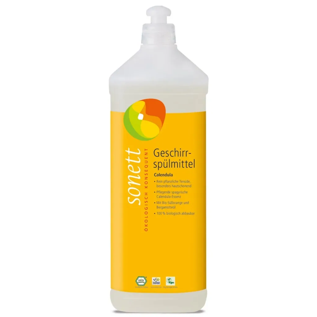 SONETT Geschirrspülmittel CALENDULA in verschiedenen Größengebinden