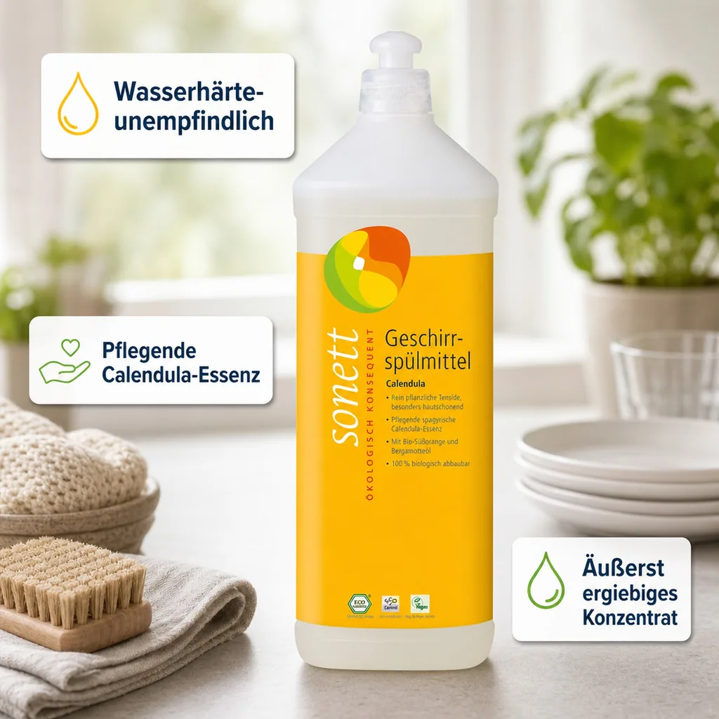 SONETT Geschirrspülmittel CALENDULA 1 Liter