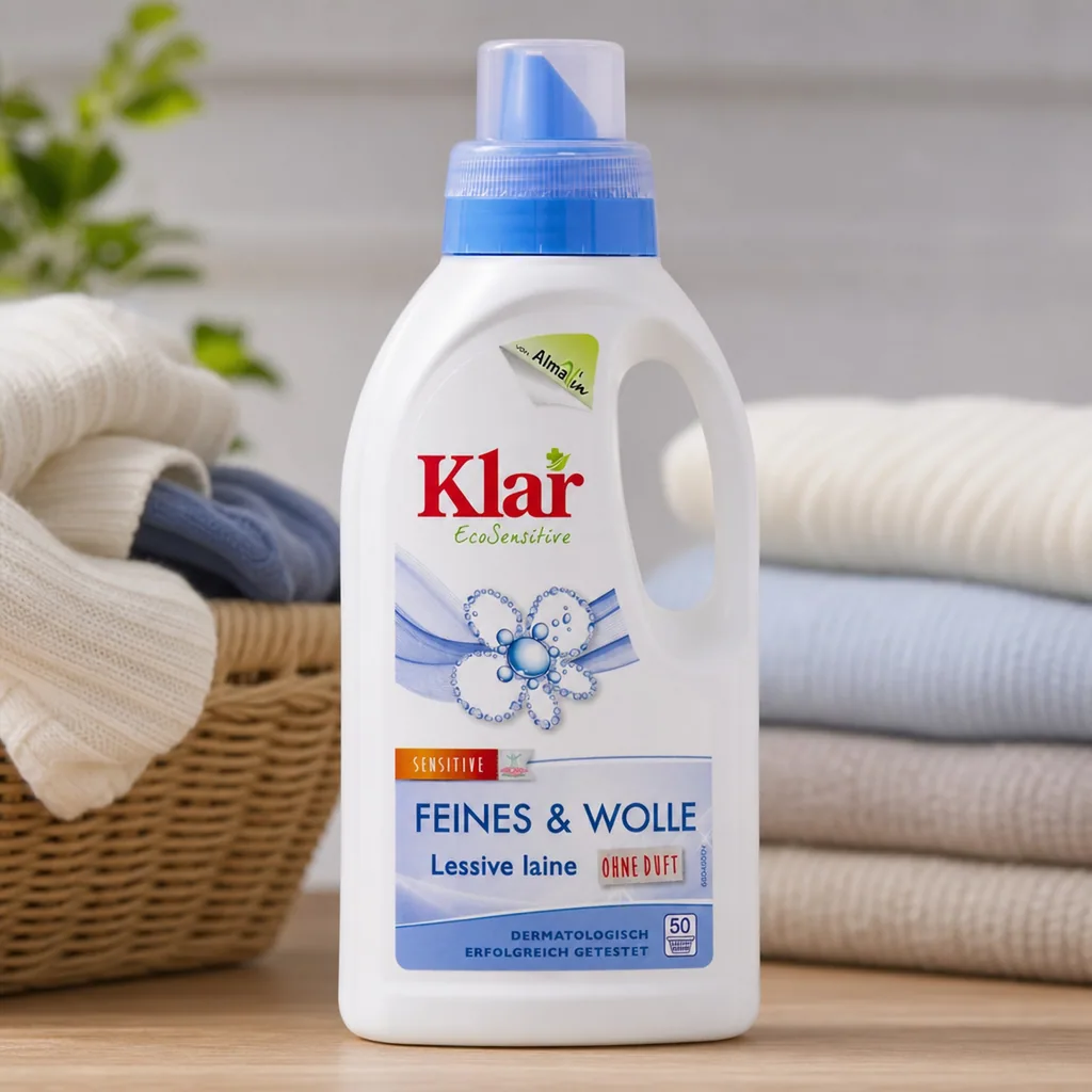 KLAR Feines & Wolle 500 ml Waschmittel ohne Duft