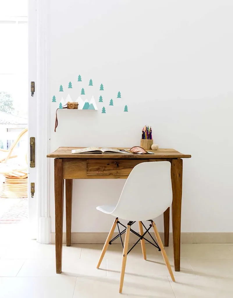 tresxics Wandregal Berge mint