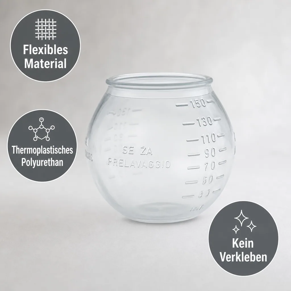 SONETT Waschkugel & Dosierkugel 150 ml in 20 ml-Teilung