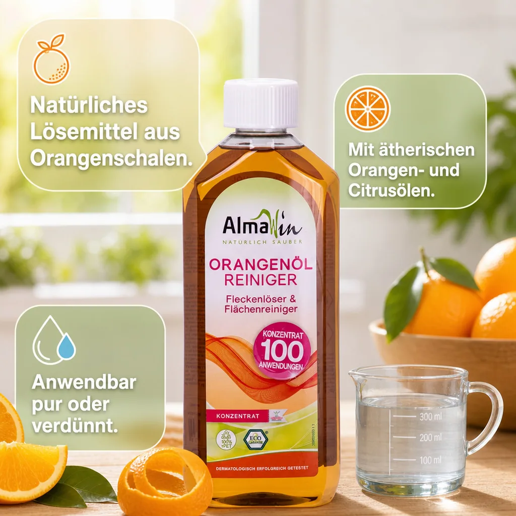 ALMAWIN Orangenölreiniger 500 ml Konzentrat