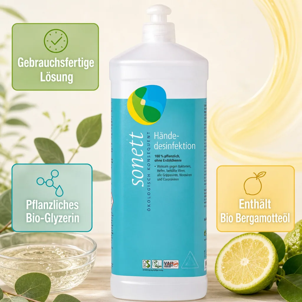 SONETT Händedesinfektion 1 Liter