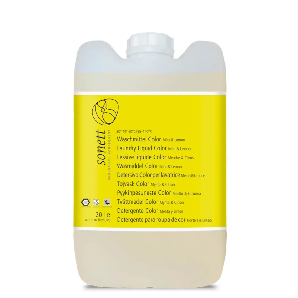 SONETT Waschmittel color Mint & Lemon flüssig in verschiedenen Größengebinden