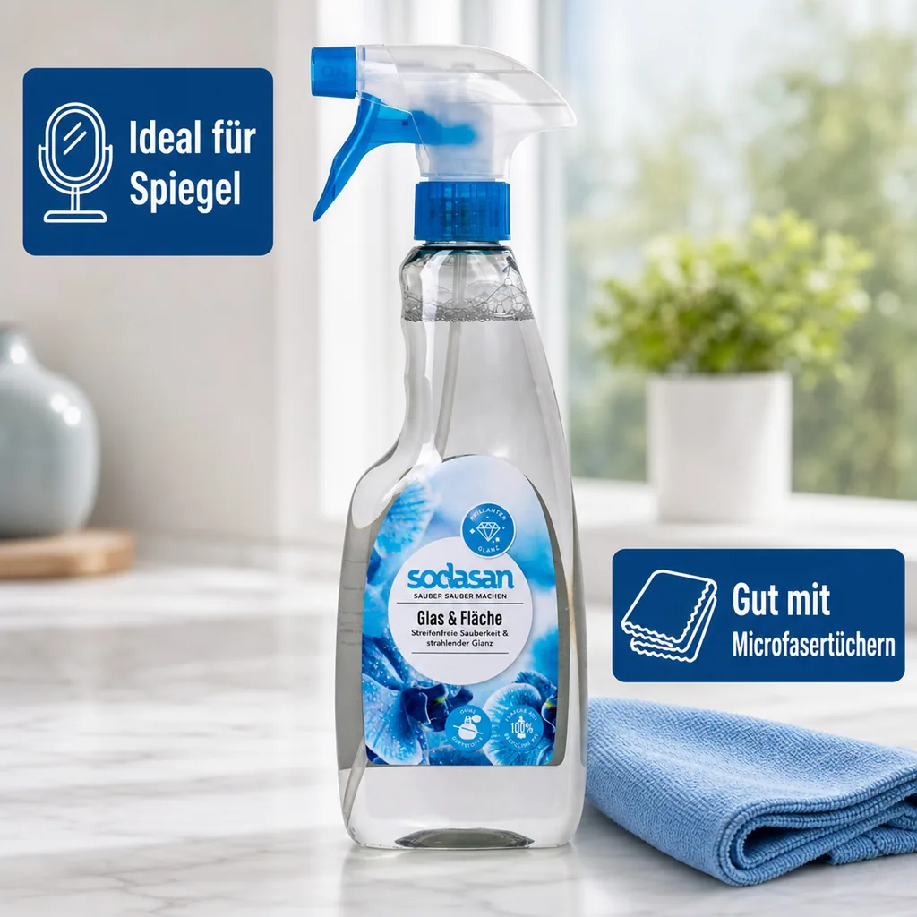 SODASAN Glasreiniger & Flächenreiniger 500ml