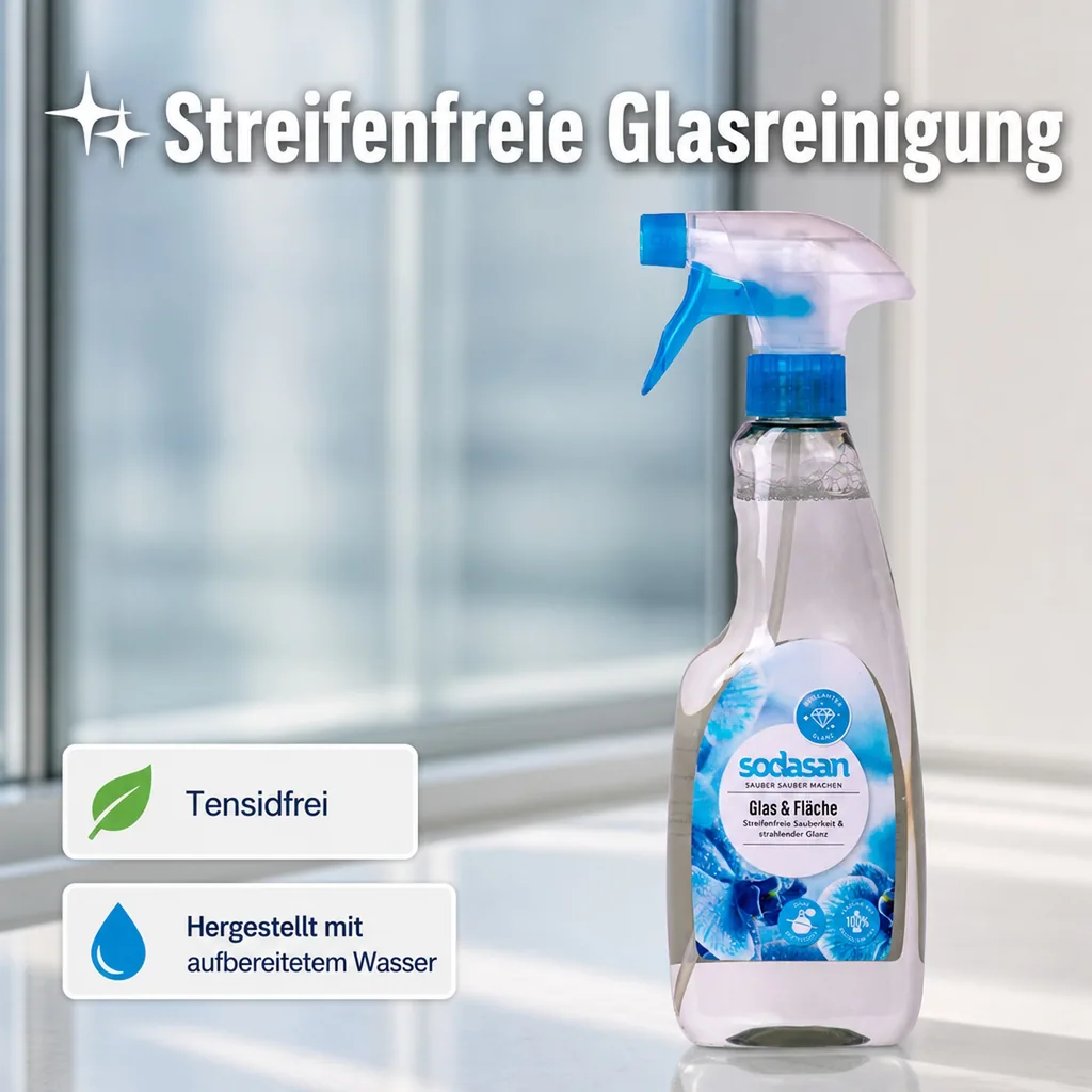 SODASAN Glasreiniger & Flächenreiniger 500ml
