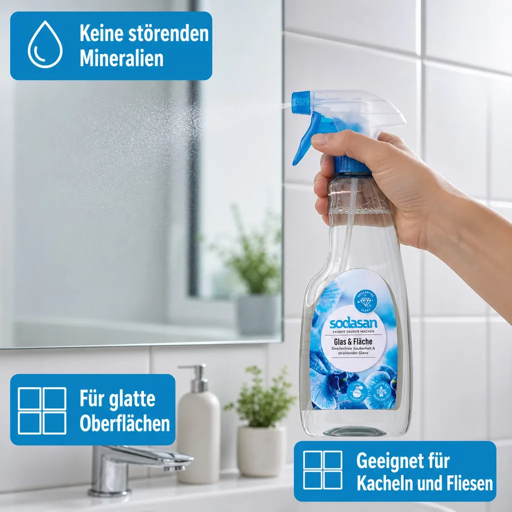SODASAN Glasreiniger & Flächenreiniger 500ml