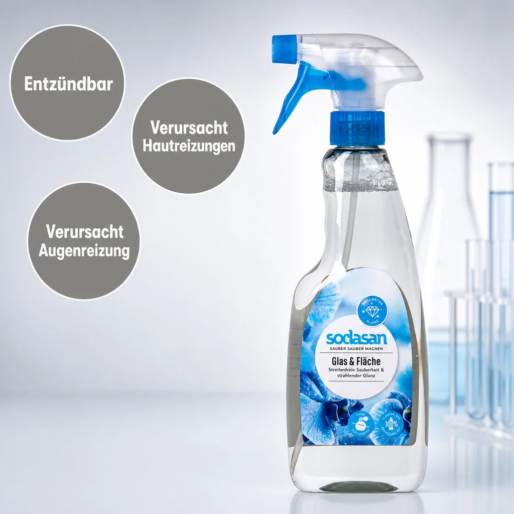 SODASAN Glasreiniger & Flächenreiniger 500ml