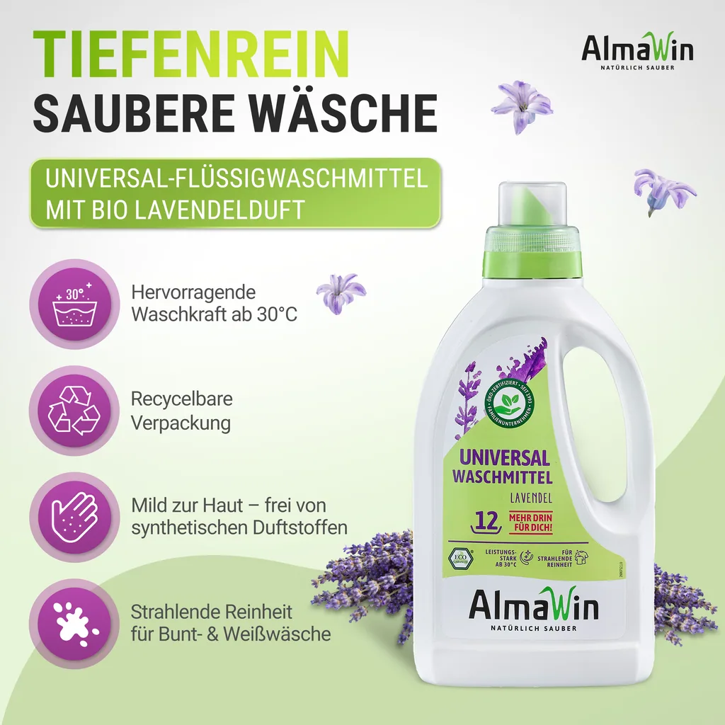 ALMAWIN Waschmittel flüssig 750ml