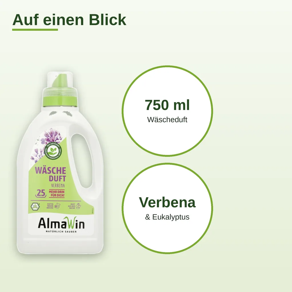 ALMAWIN Wäscheduft Verbena 750 ml