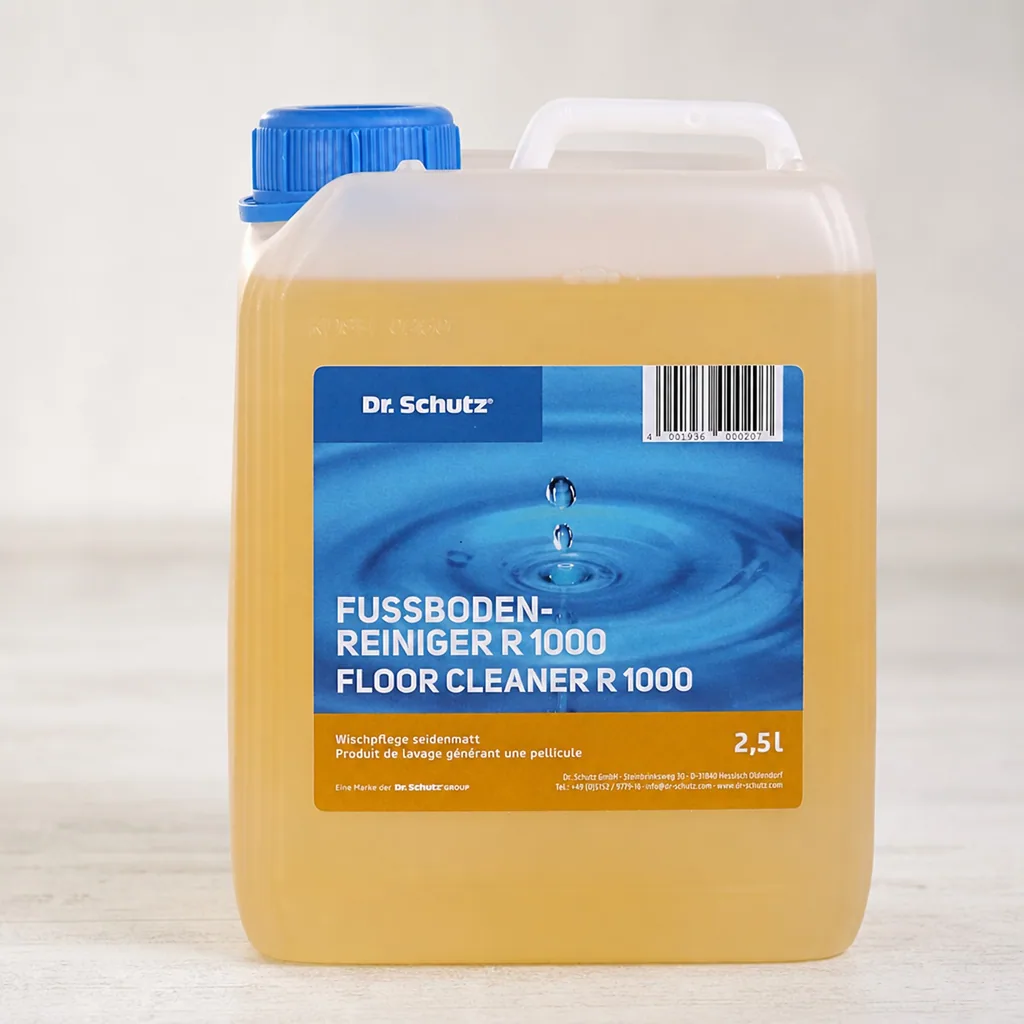 DR. SCHUTZ Fußbodenreiniger R 1000 2,5 Liter Wischpflege für 2500m²
