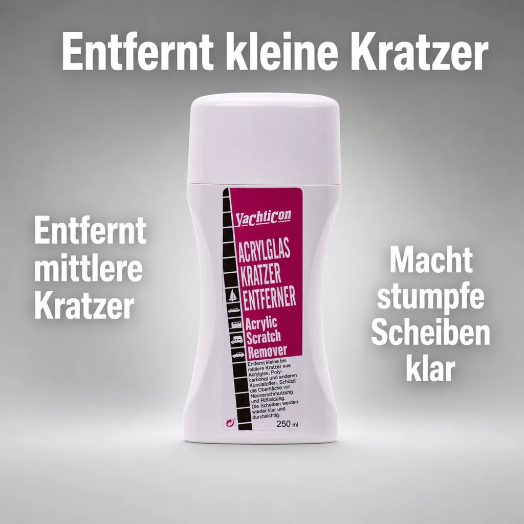YACHTICON Acrylglas Kratzer Entferner 250 ml
