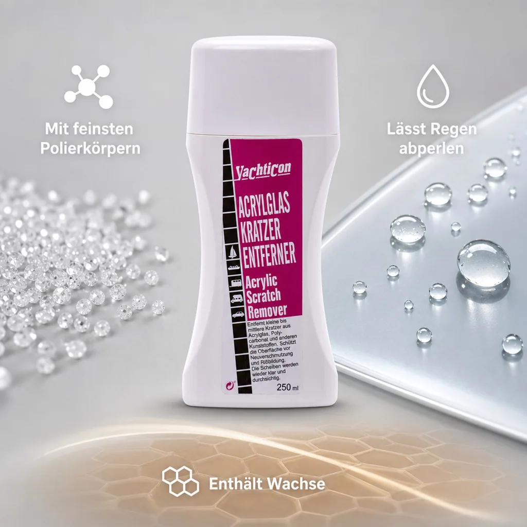 YACHTICON Acrylglas Kratzer Entferner 250 ml