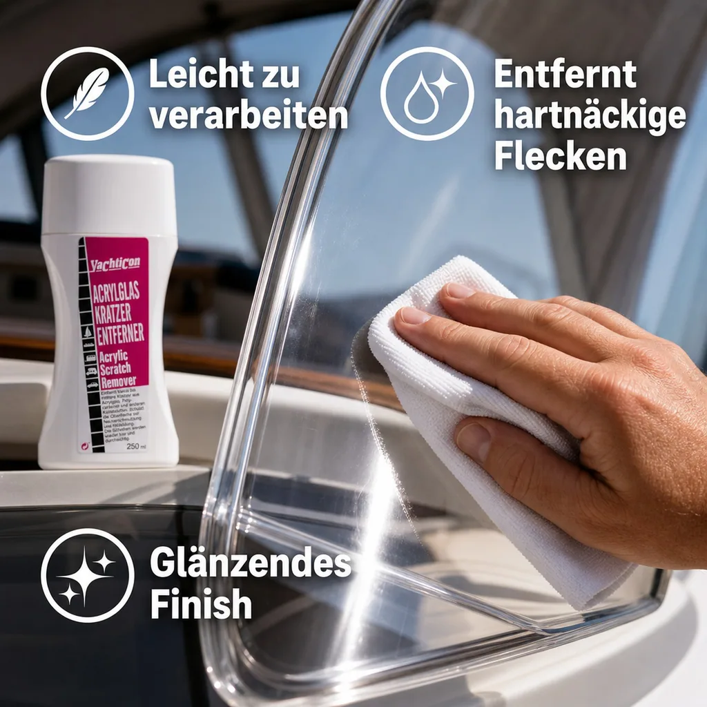 YACHTICON Acrylglas Kratzer Entferner 250 ml
