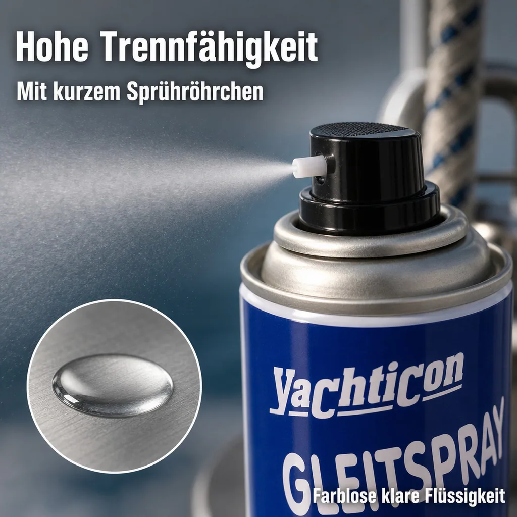 YACHTICON Gleitspray mit Teflon 300 ml surface protector