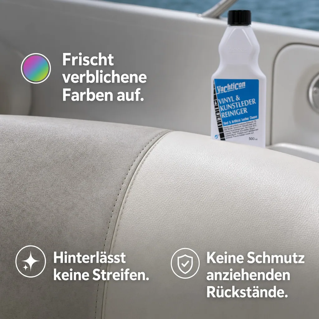 YACHTICON Vinyl & Kunstleder Reiniger 500 ml