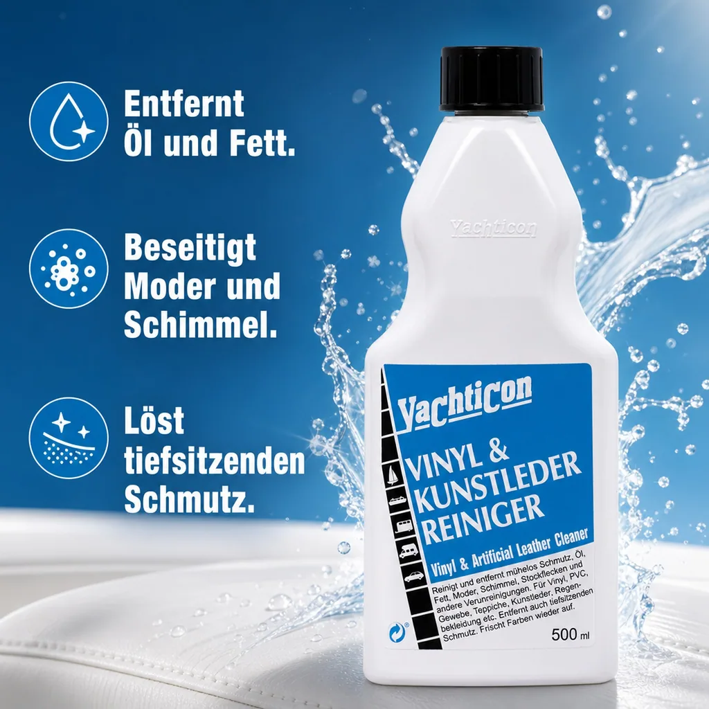 YACHTICON Vinyl & Kunstleder Reiniger 500 ml