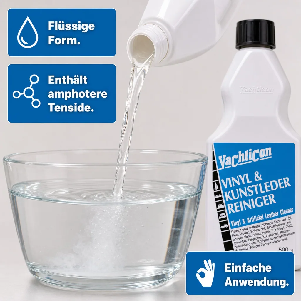 YACHTICON Vinyl & Kunstleder Reiniger 500 ml