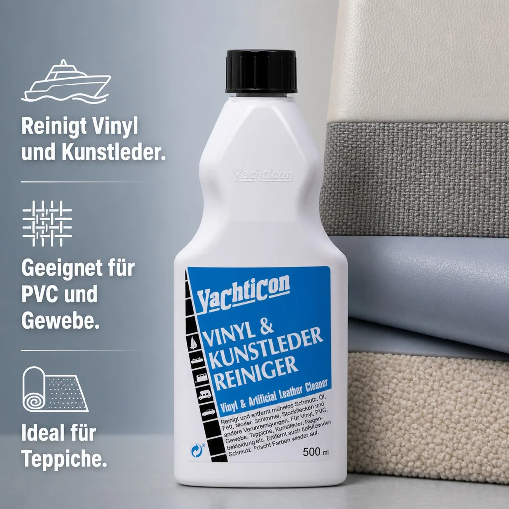 YACHTICON Vinyl & Kunstleder Reiniger 500 ml