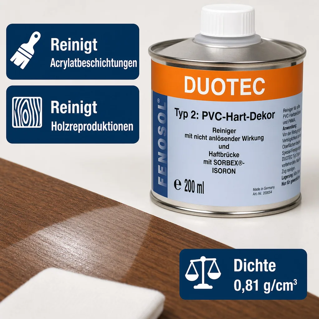 FENOPLAST Fenosol DUOTEC 200ml Typ 2 - PVC-Hart-Dekor