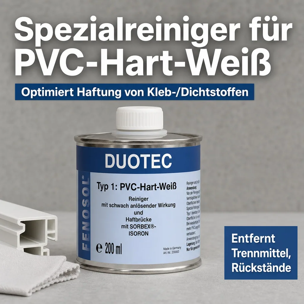 FENOPLAST Fenosol DUOTEC 200ml Typ 1 - PVC-Hart-weiß