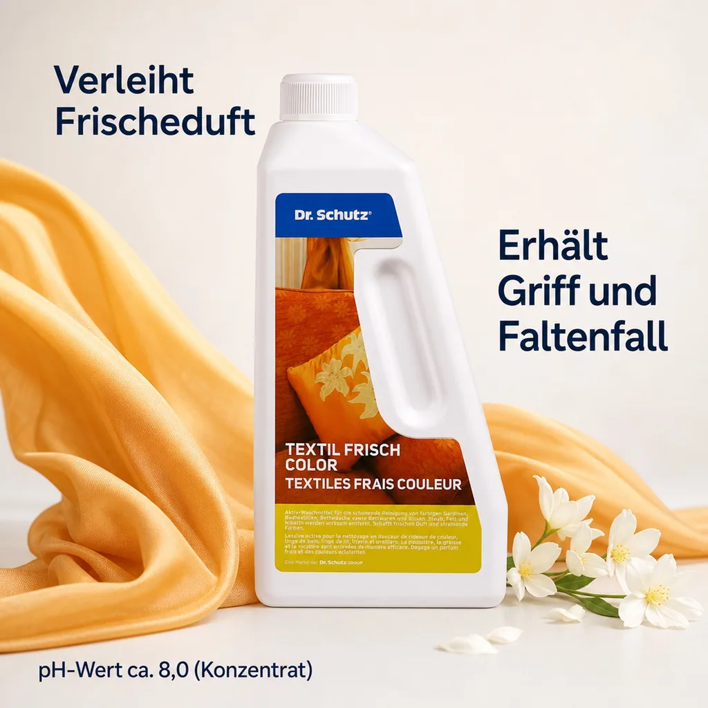 DR. SCHUTZ Textil Frisch color 750 ml Waschmittel für bunte Textilien