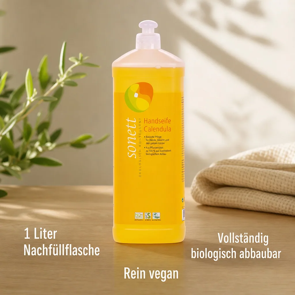 SONETT Handseife Calendula 1 Liter Nachfüllflasche