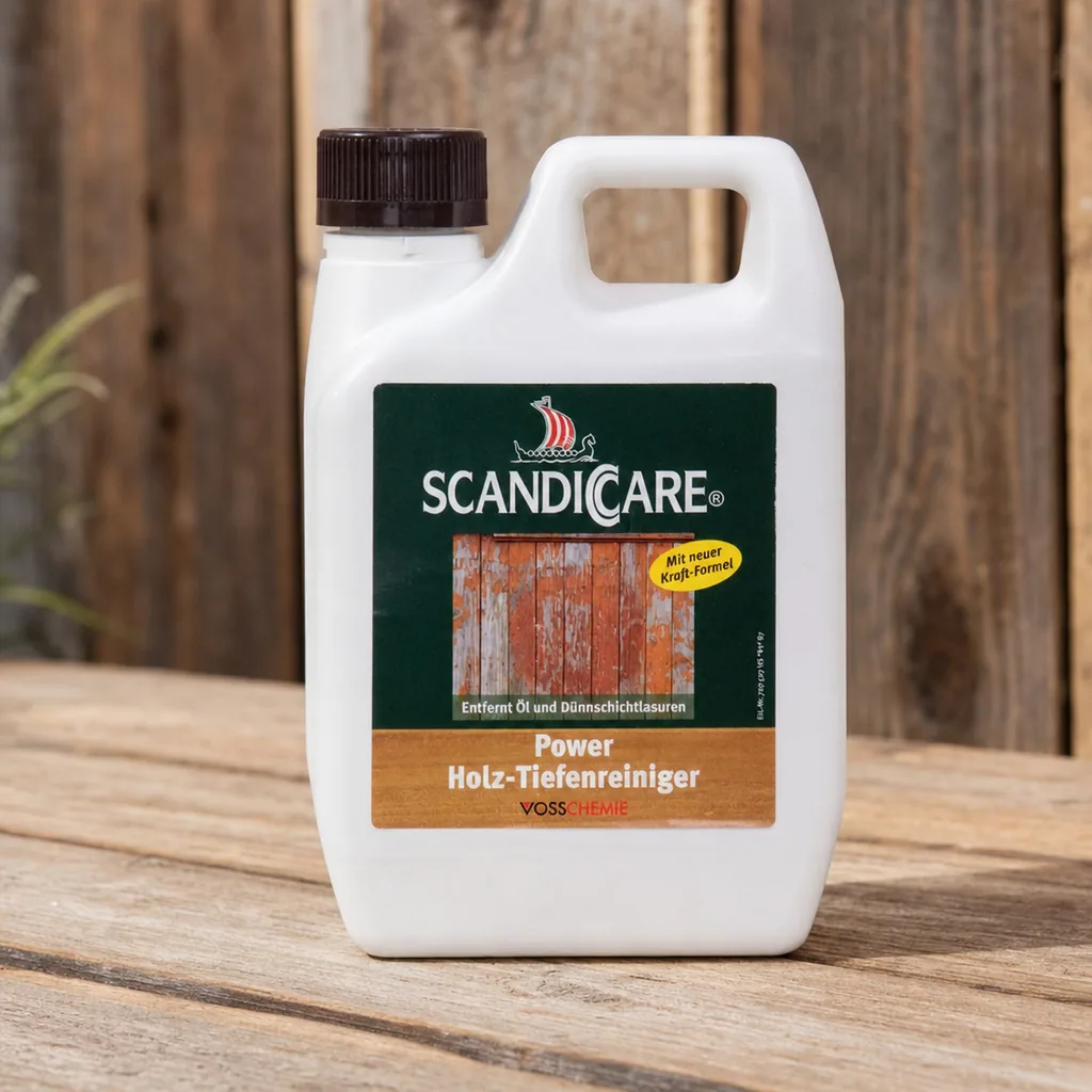 SC SCANDICCARE Power Holz Tiefenreiniger 1 Liter
