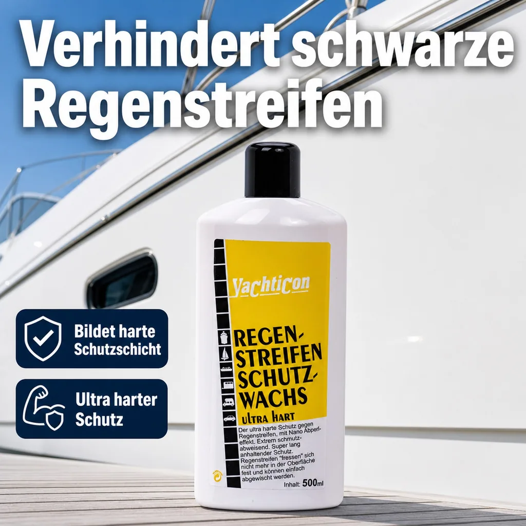 YACHTICON Regenstreifen Schutzwachs 500 ml ultra hart