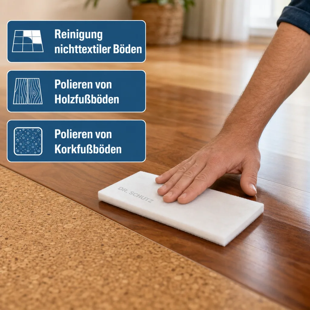 DR. SCHUTZ Handpad für Padmeister System weiß 12 x 25 x 0,6cm 1 VPE = 5 Stück