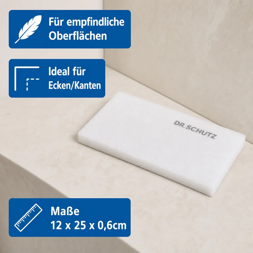 DR. SCHUTZ Handpad für Padmeister System weiß 12 x 25 x 0,6cm 1 VPE = 5 Stück