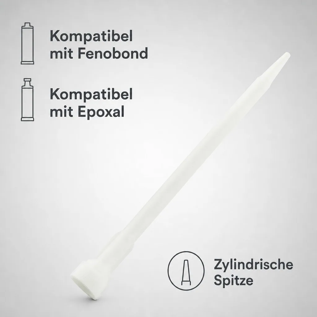 FENOPLAST Fenopur Statikmischer für Duett/Fenobond/Epoxal 525 g oder 825 g