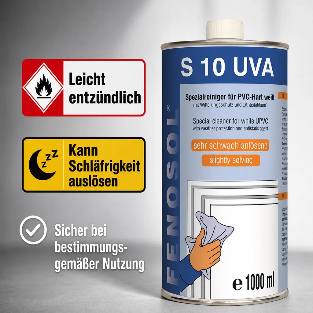 FENOPLAST Fenosol S 10 UVA Reiniger sehr schwach anlösend 1 Liter