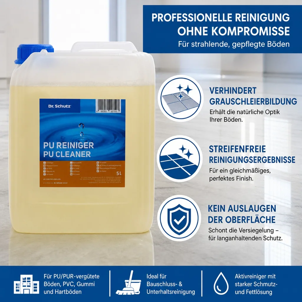 DR. SCHUTZ PU Reiniger 5 Liter für 5000m²
