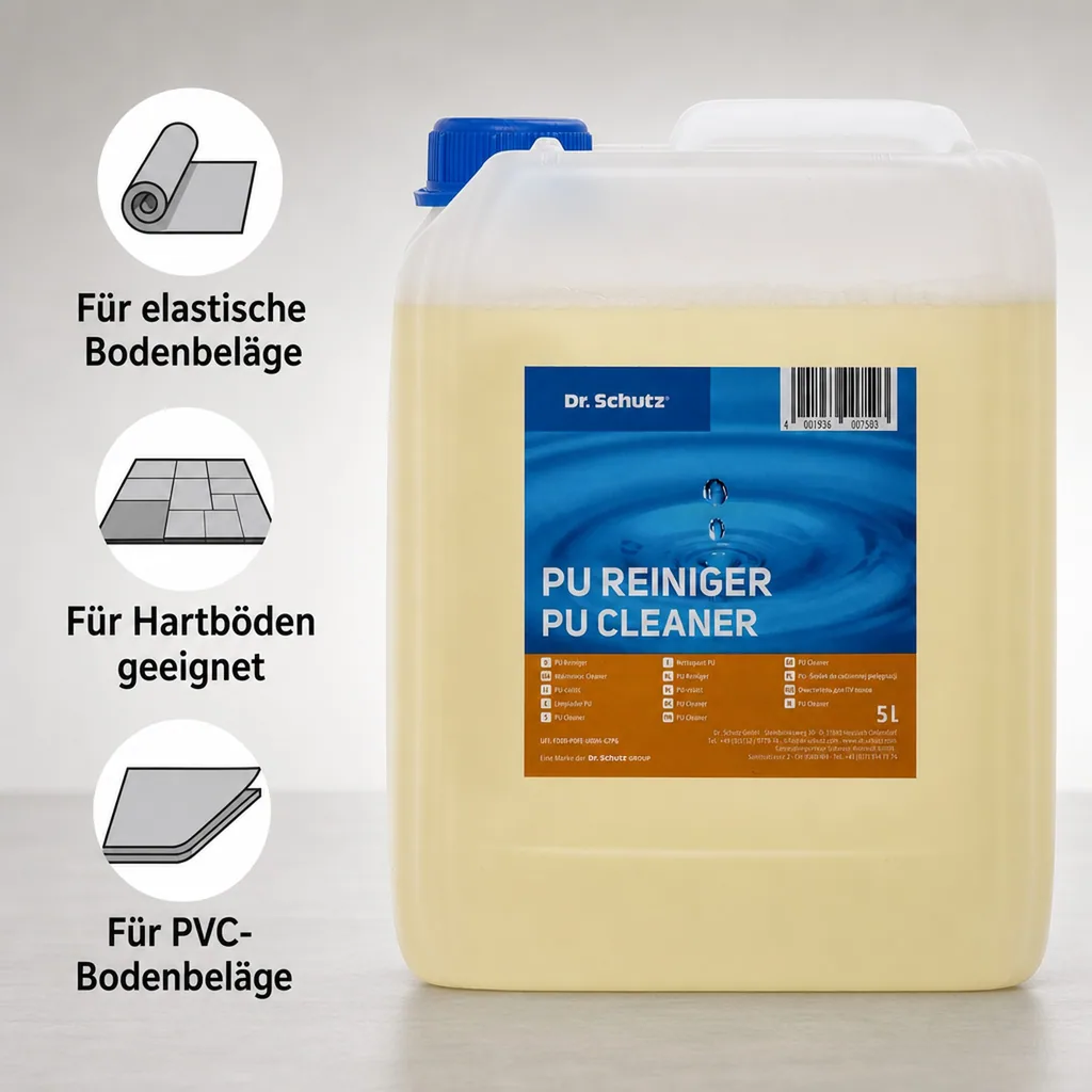 DR. SCHUTZ PU Reiniger 5 Liter für 5000m²