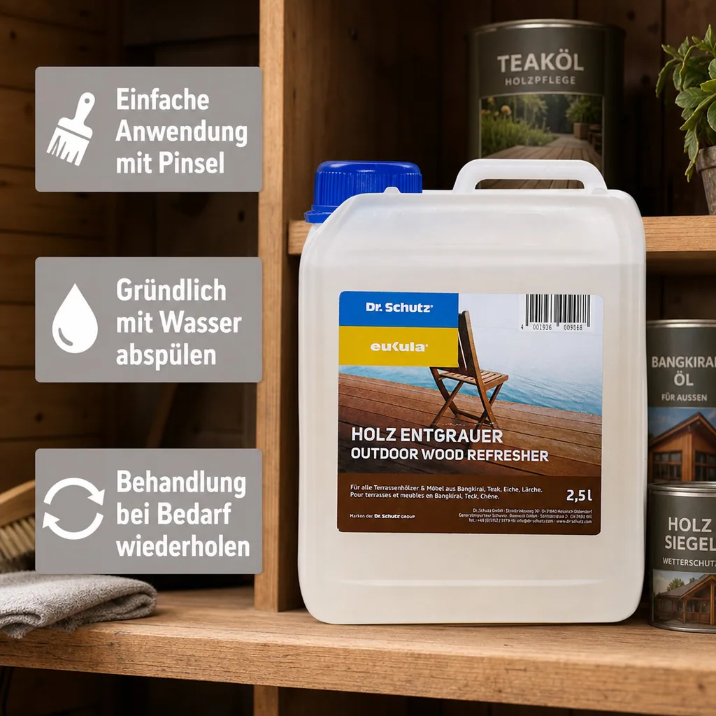 DR. SCHUTZ Holz Entgrauer 2.5 Liter