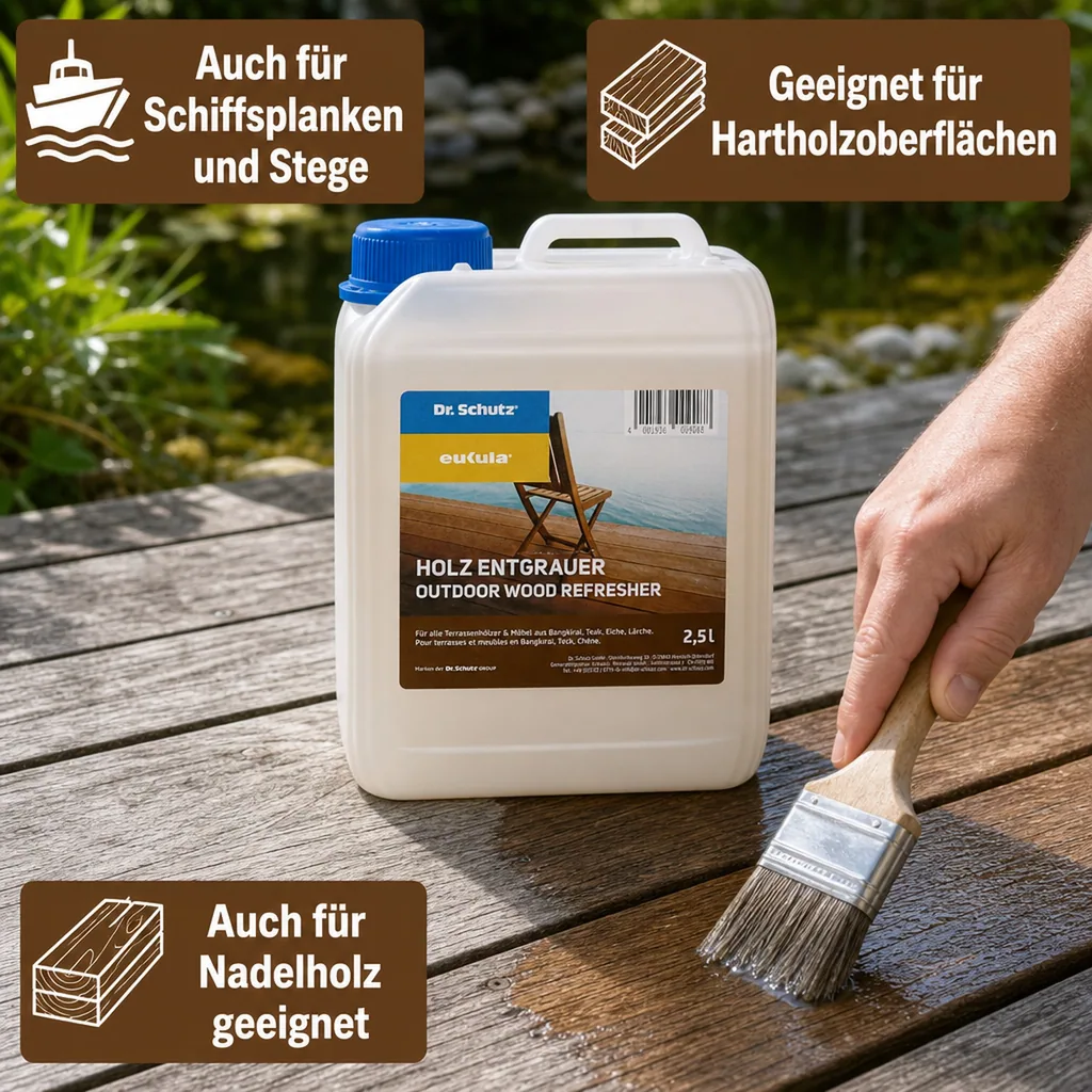 DR. SCHUTZ Holz Entgrauer 2.5 Liter