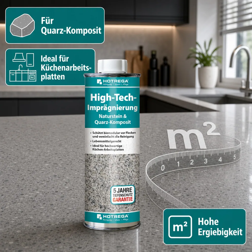 HOTREGA High-Tech Imprägnierung Naturstein & Quarz Komposit 250 ml Dose