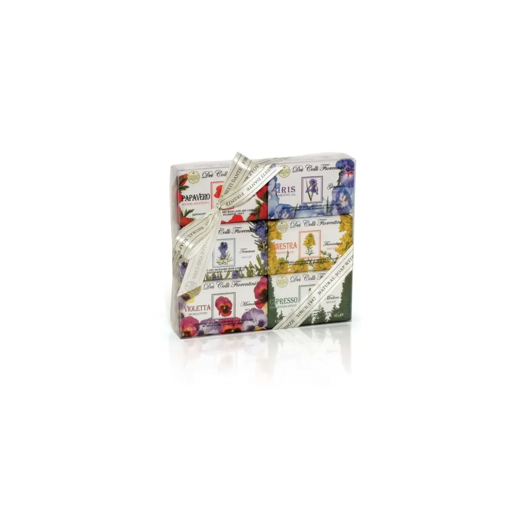 NESTI DANTE Dei Colli Fiorentini Soap SET 6 x 150 g